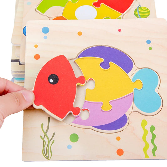 Wooden Montessori Puzzle