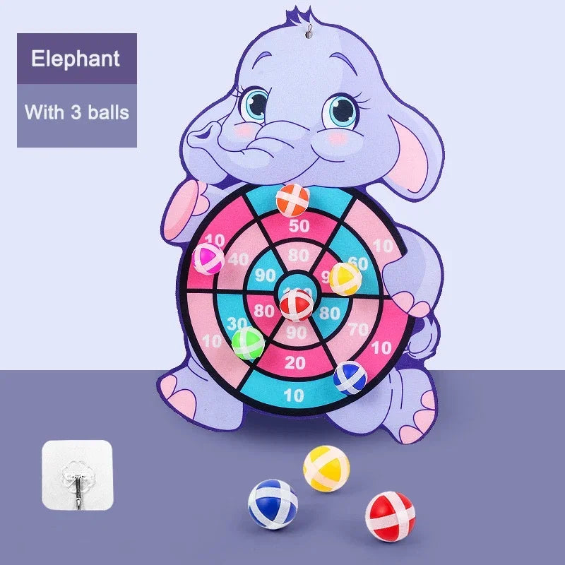 Kids Sticky Ball Dart Board