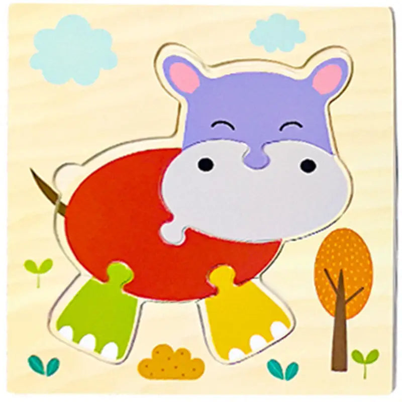 Wooden Montessori Puzzle