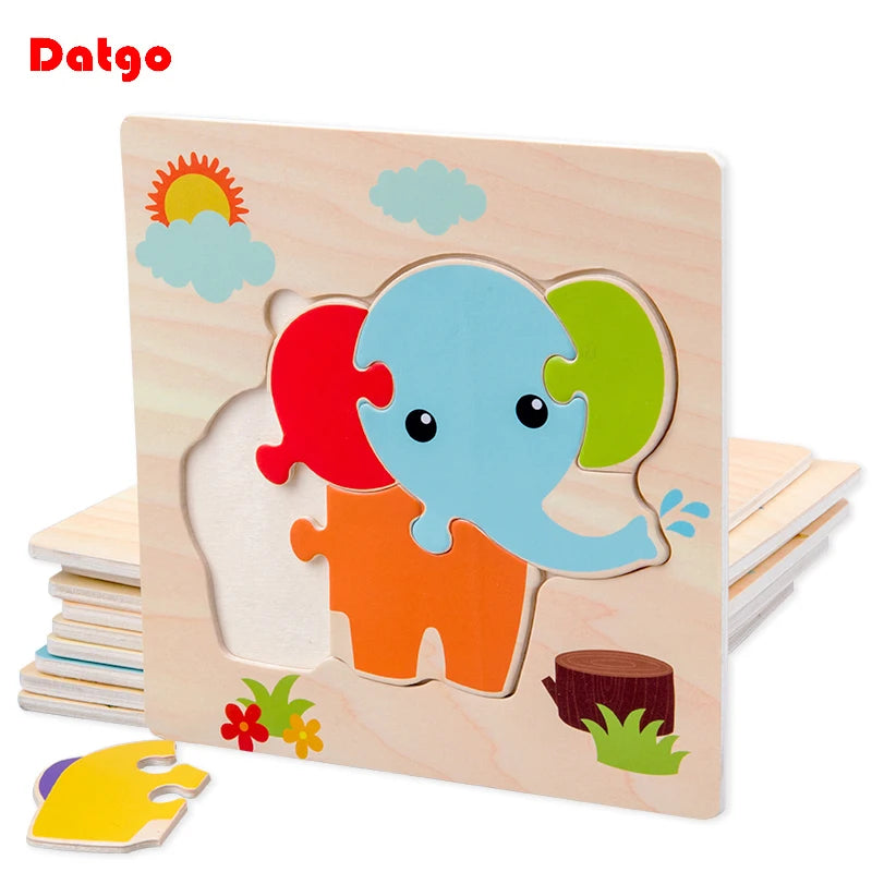 Wooden Montessori Puzzle