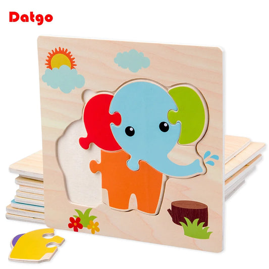 Wooden Montessori Puzzle