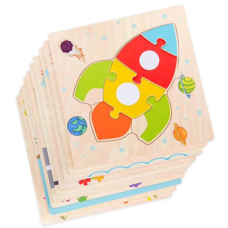 Wooden Montessori Puzzle