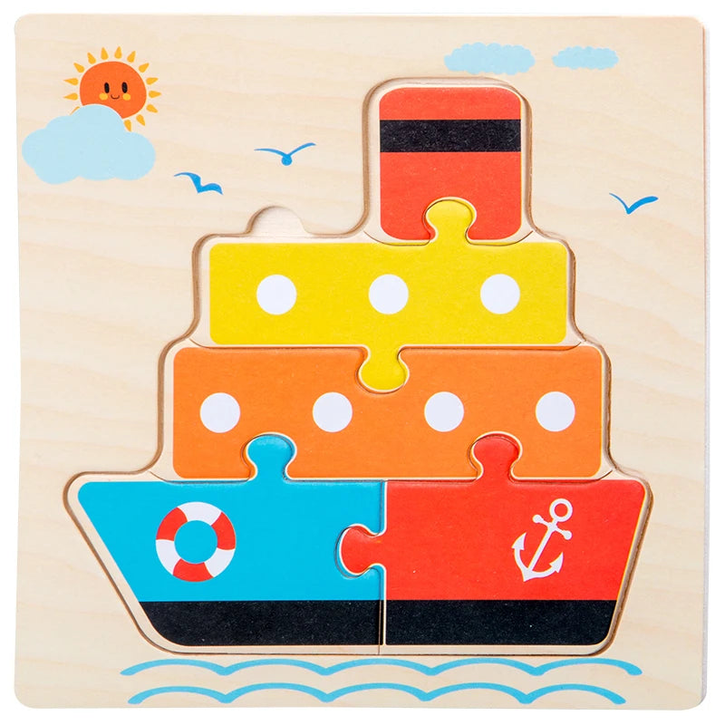 Wooden Montessori Puzzle