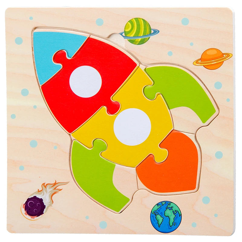 Wooden Montessori Puzzle