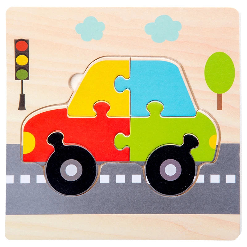 Wooden Montessori Puzzle