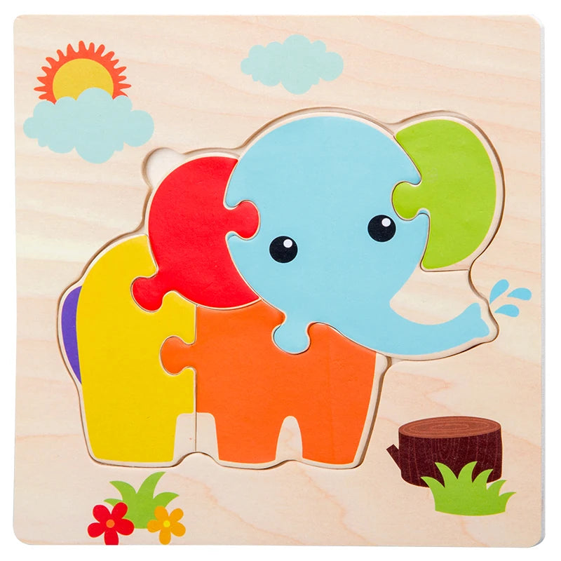 Wooden Montessori Puzzle