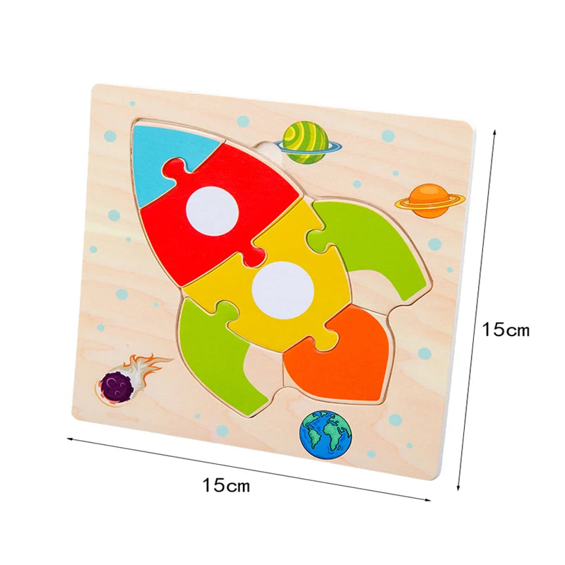 Wooden Montessori Puzzle