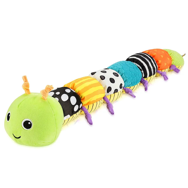 Musical Caterpillar Plush Rattle