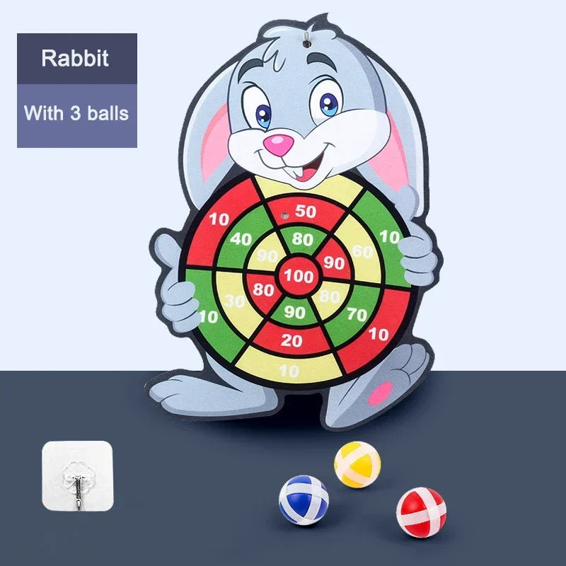 Kids Sticky Ball Dart Board
