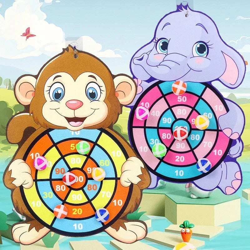Kids Sticky Ball Dart Board