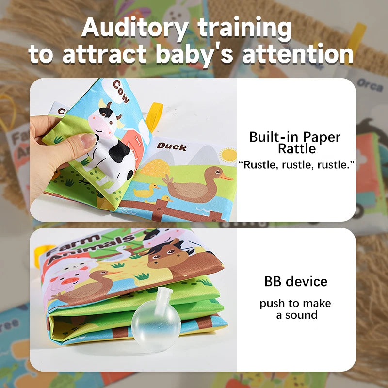 TouchTales™ Soft Cloth Baby Book