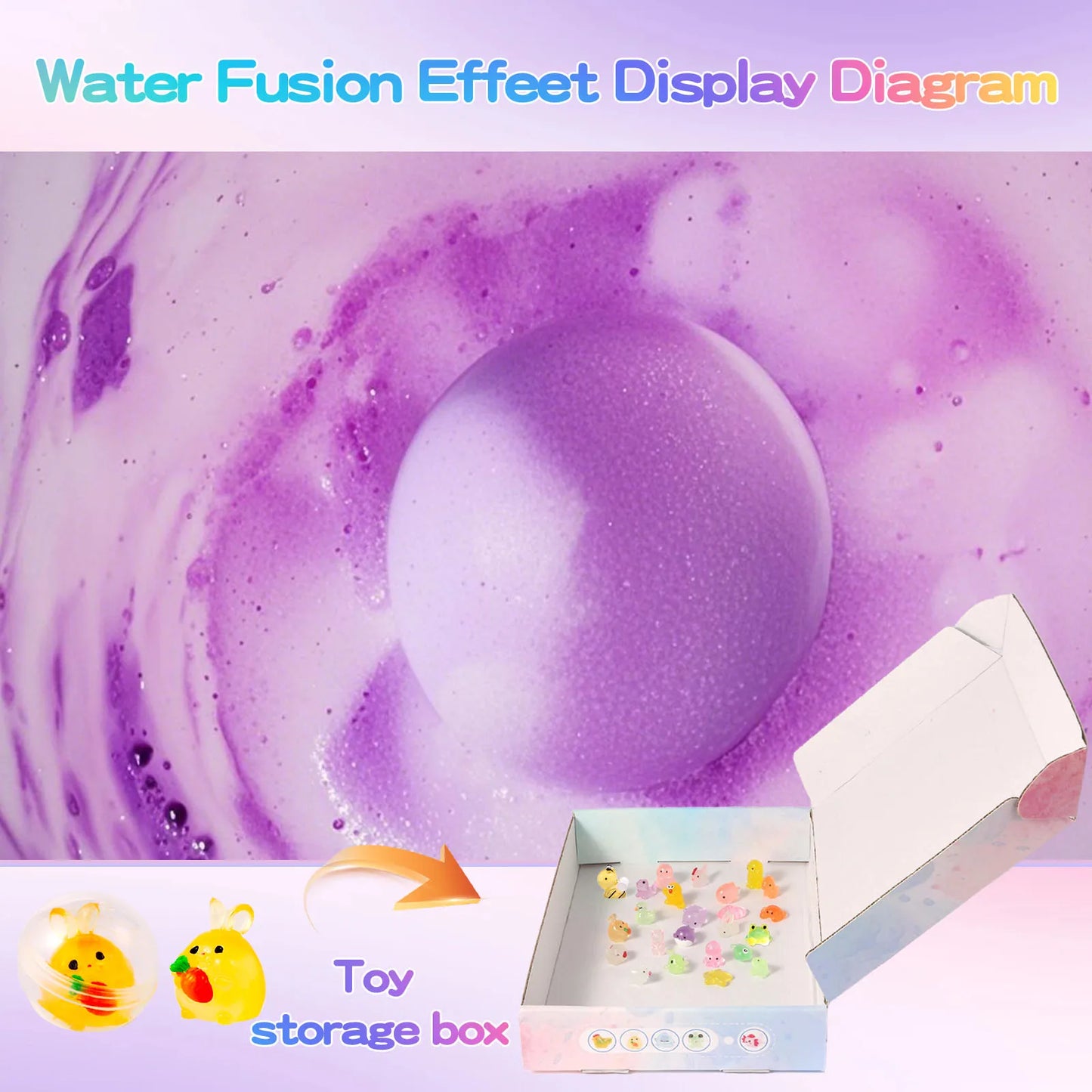 Kids Surprise Bath Bombs