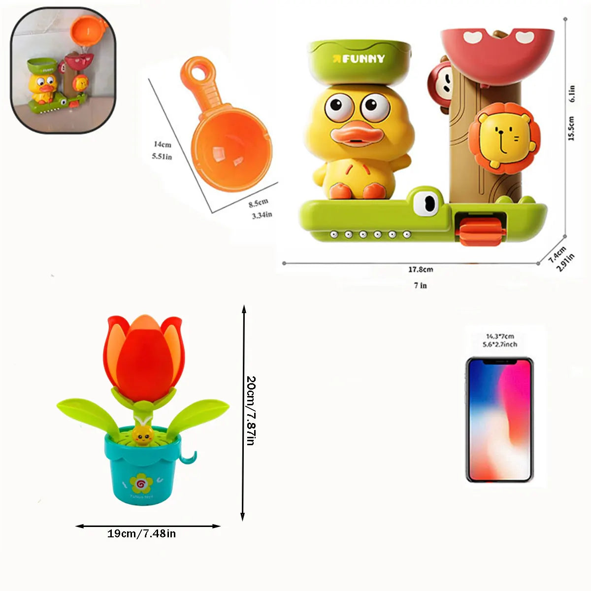 Interactive Baby Bath Toy