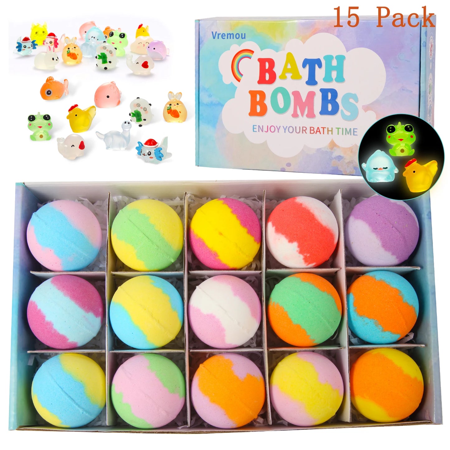 Kids Surprise Bath Bombs