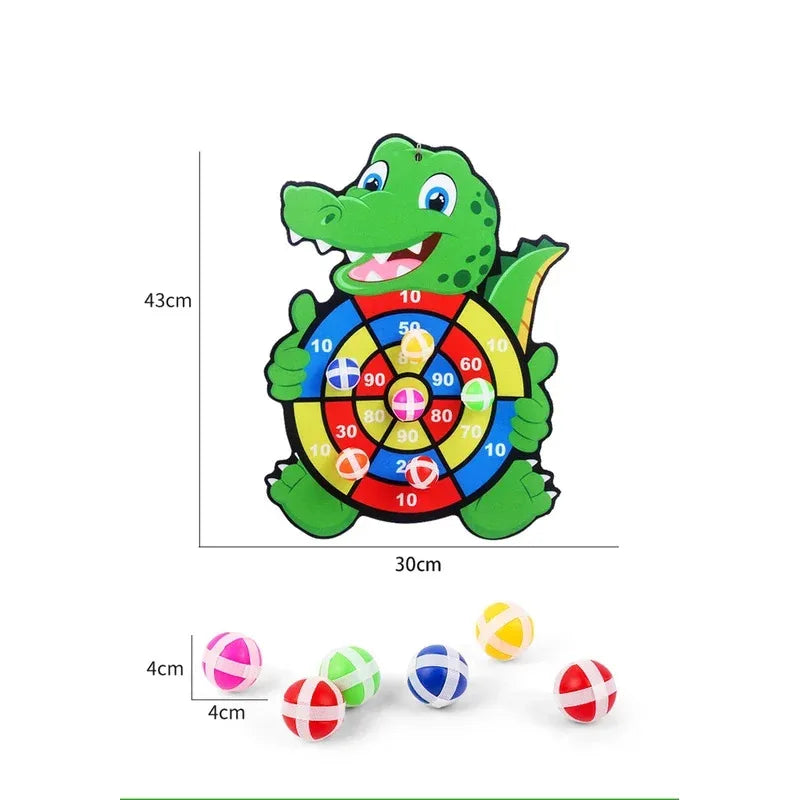 Kids Sticky Ball Dart Board
