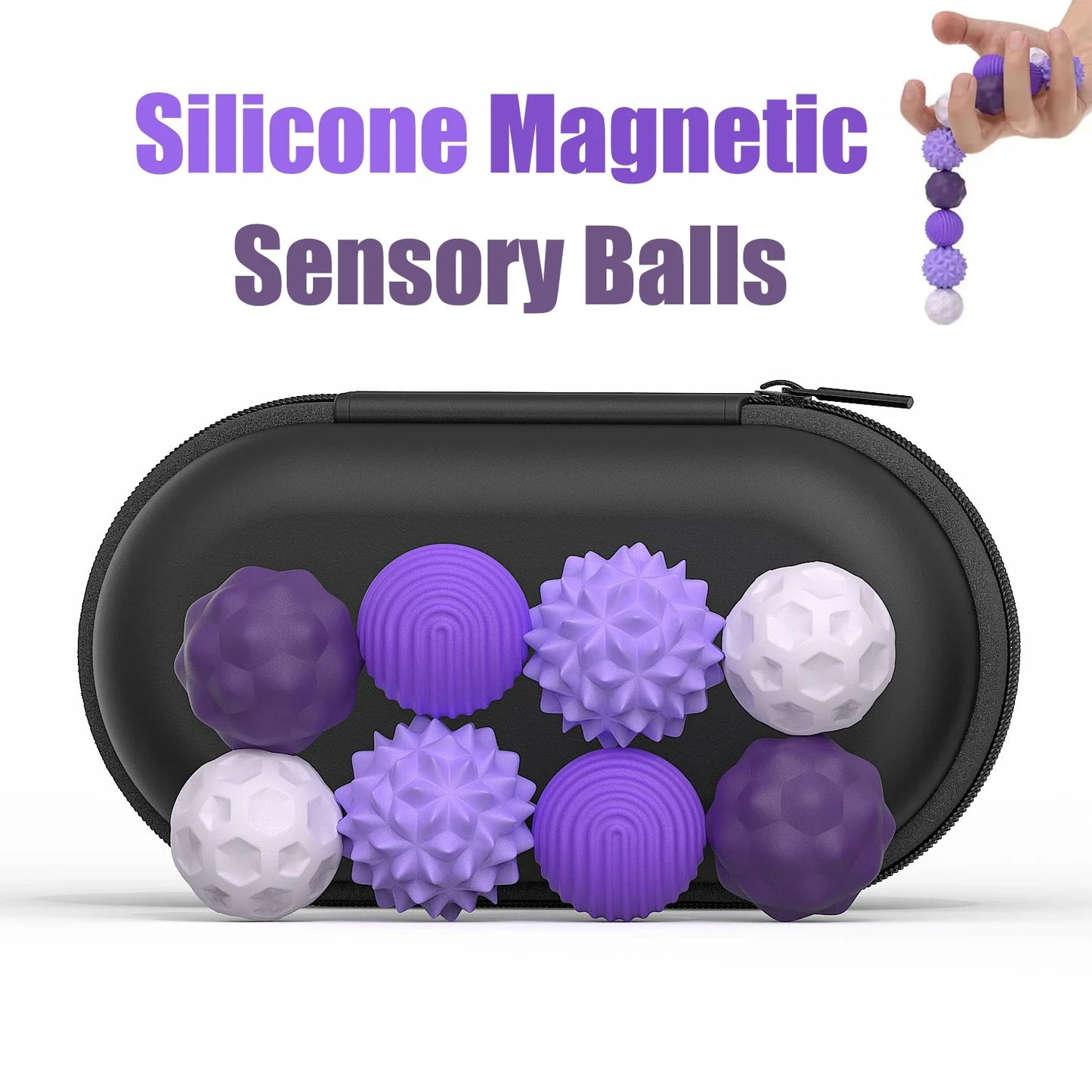 Magnetic Sensory Fidget Balls
