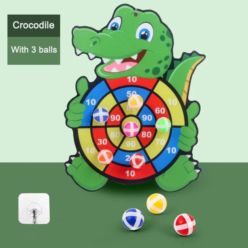 Kids Sticky Ball Dart Board