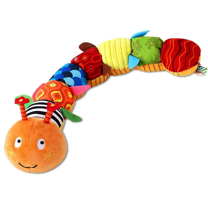 Musical Caterpillar Plush Rattle